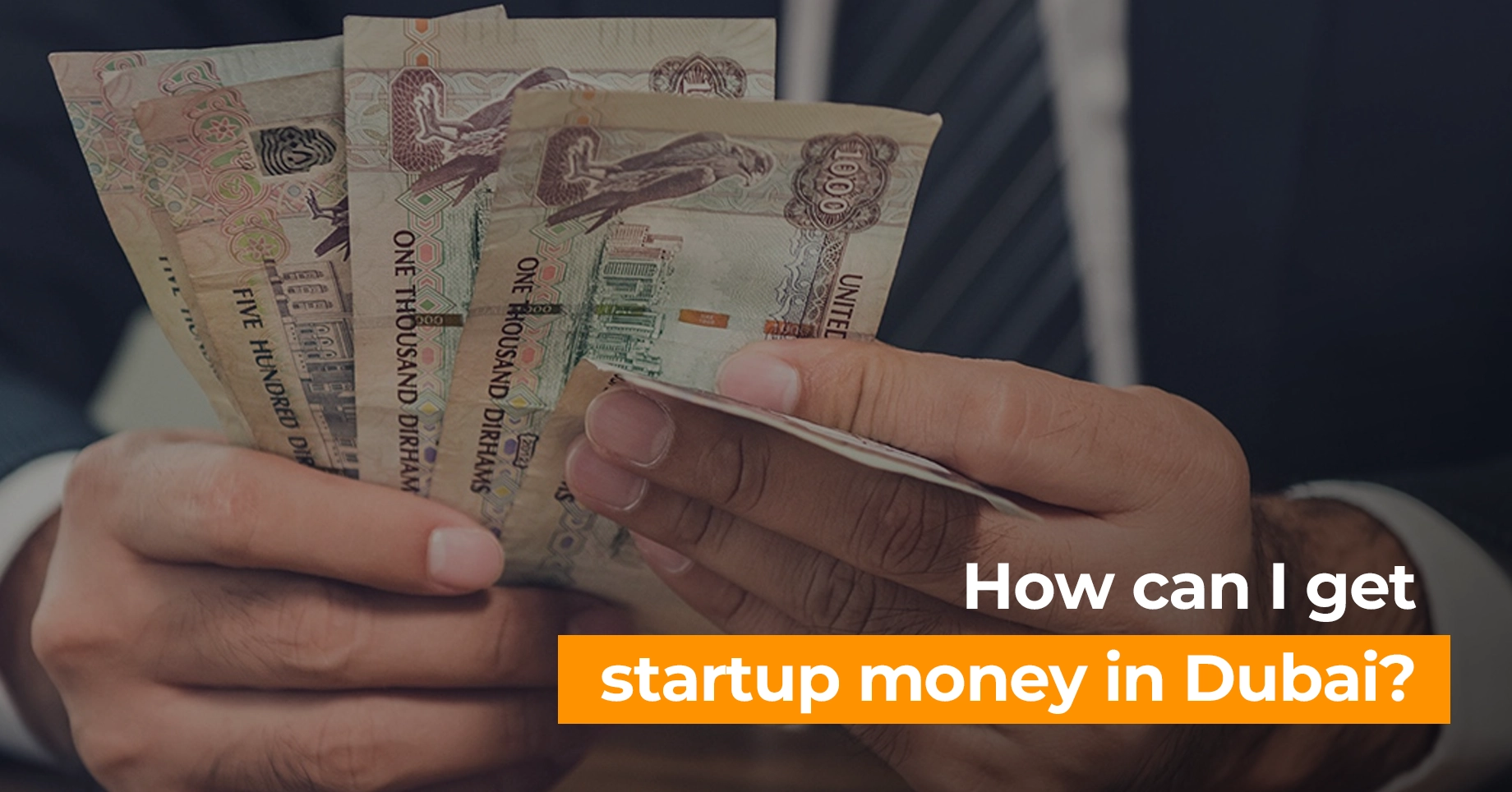 How can I get startup money in Dubai?