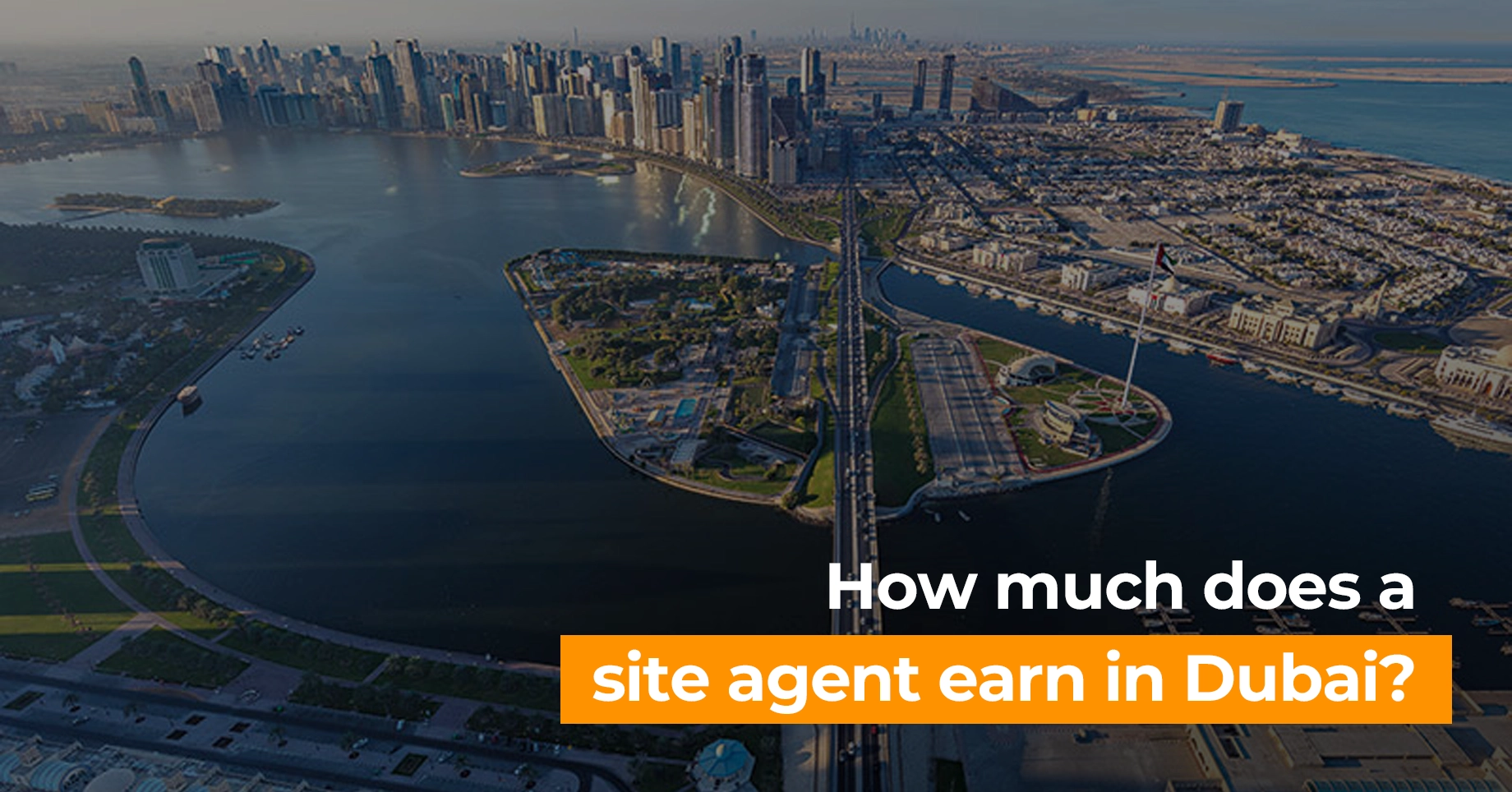 How much does a site agent earn in Dubai