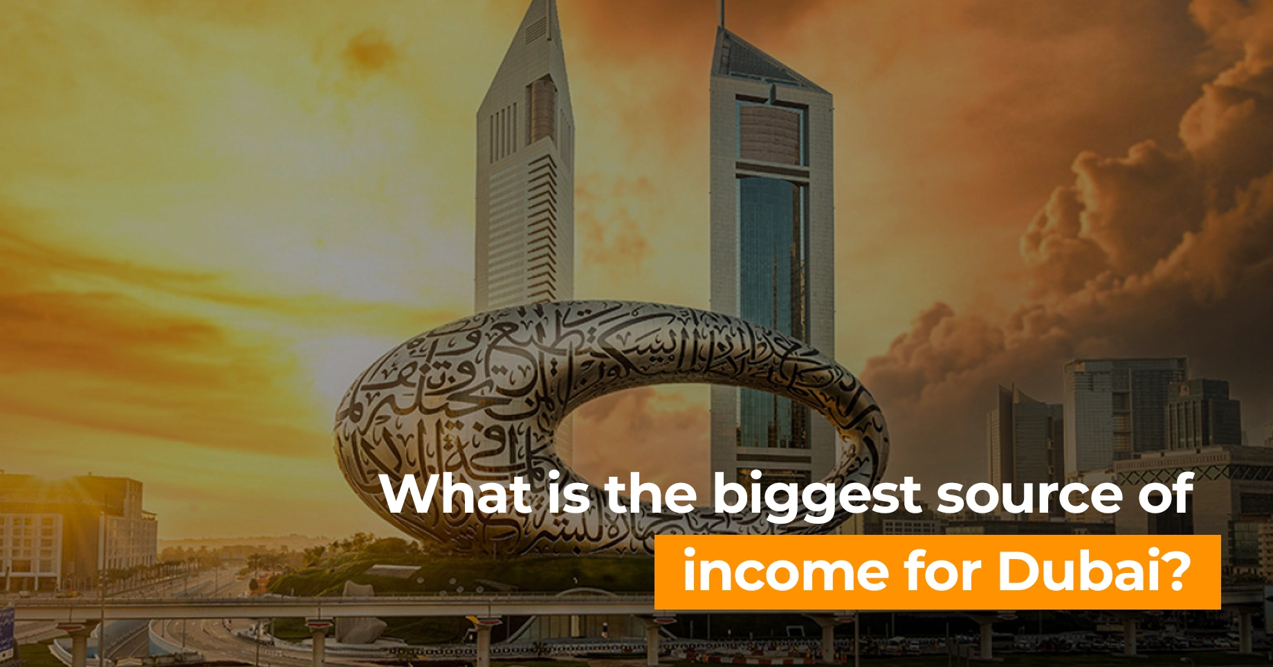 What is the biggest source of income for Dubai