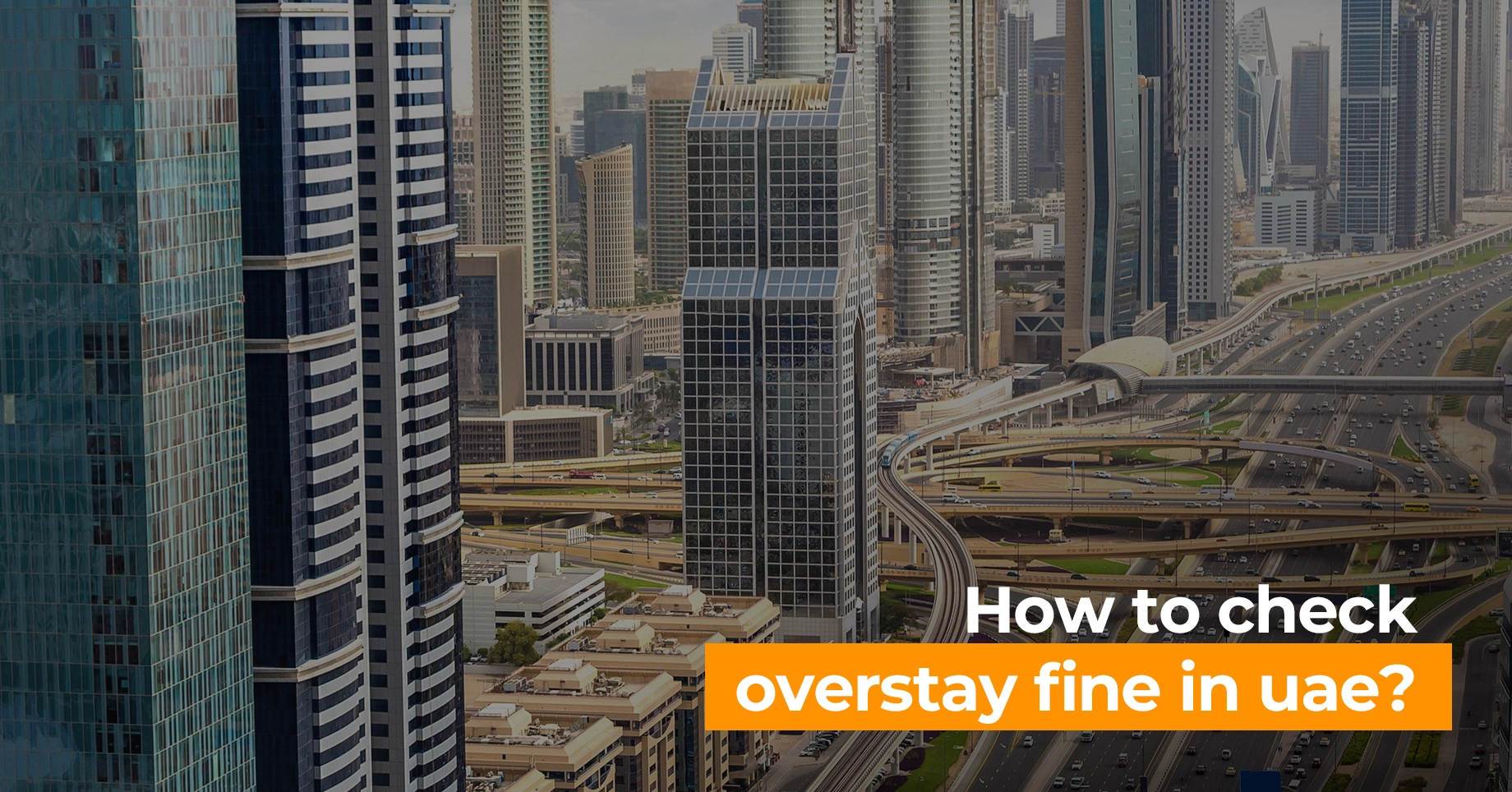how to check overstay fine in uae