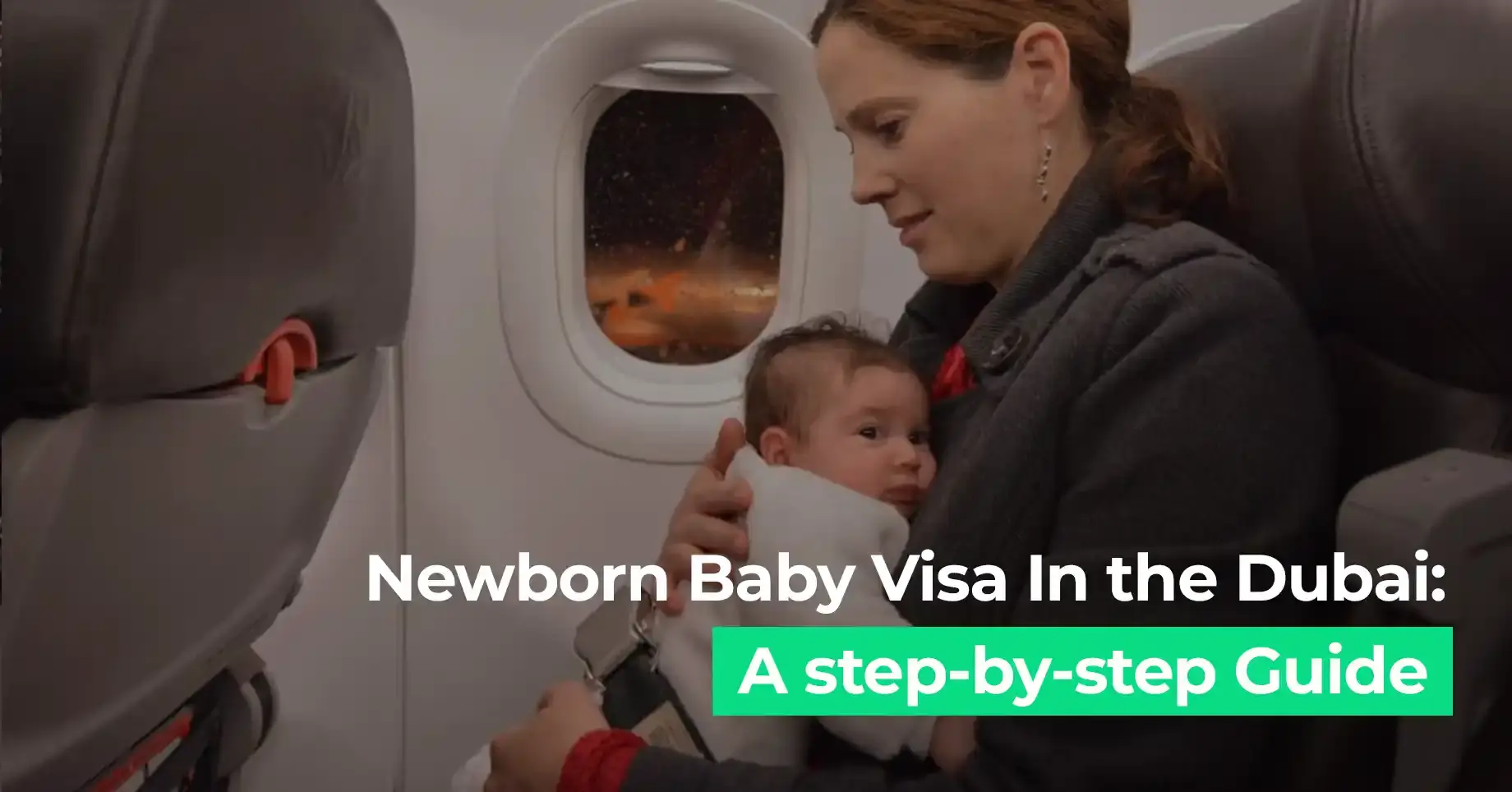 Close-up of newborn baby hands for UAE visa guide, titled 'Newborn Baby Visa in the UAE: A Step-by-Step Guide